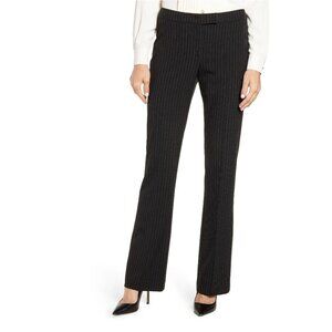Anne Klein Pinstriped Flare-Leg Pants